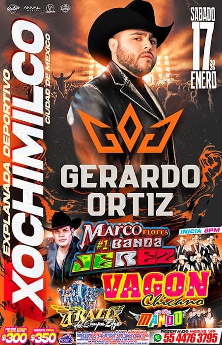 Gerardo Ortiz, Marco Flores y La Jerez, Vagon Chicano