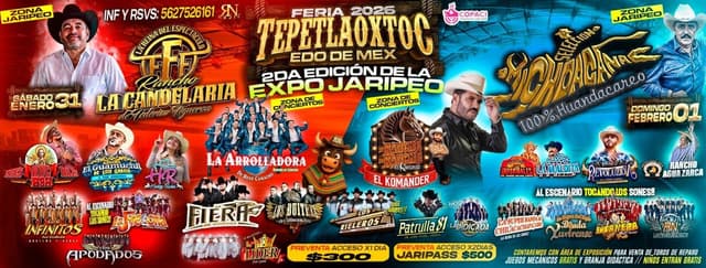 Expo Jaripeo Tepetlaoxtoc 2026