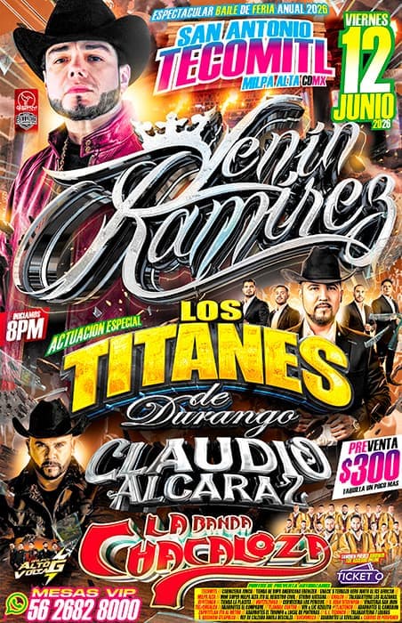 Lenin Ramirez Baile de Feria Anual