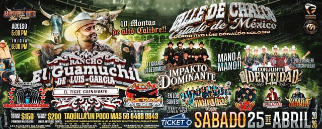Jaripeo Rancho El Guamuchil de Luis Garcia